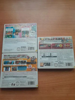 Pack 3 Juegos Mario Nintendo 3DS