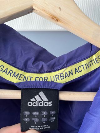 Chaqueta Adidas Morada y Verde