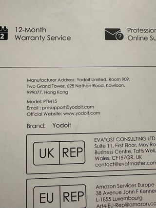 Monitor Portátil Yodoit 15.6 Full HD HDR 675065