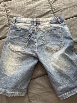 Bermuda vaquera niño
