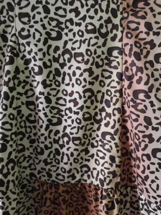 Vestido estampado leopardo