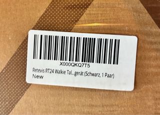 6 Walkie Talkies Retevis: 3xRT619+3xRT24