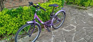 Bicicleta Morada Infantil