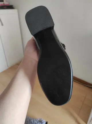 ZAPATOS DE TACON NEGROS DE ULANKA ⚡