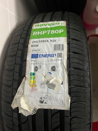 Neumático Roveló RHP780P 205/55R16 91V. 2x50€