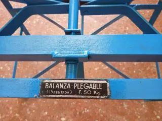 Balanza de campo plegable