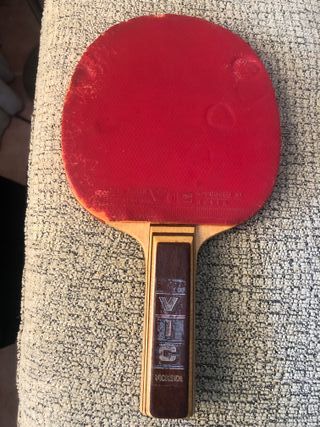 Raqueta Ping Pong Vic Backside Goma Defectuosa