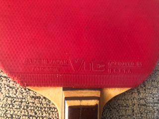 Raqueta Ping Pong Vic Backside Goma Defectuosa