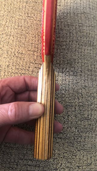 Raqueta Ping Pong Vic Backside Goma Defectuosa