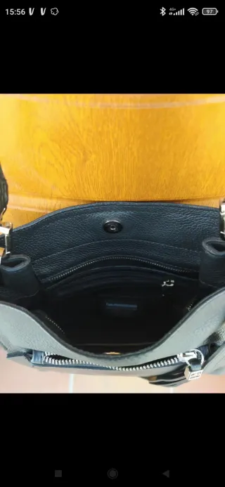 Bolso Gianni Chiarini Negro Piel