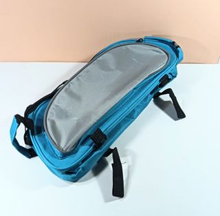 Bolsa portaequipajes para bicicleta azul