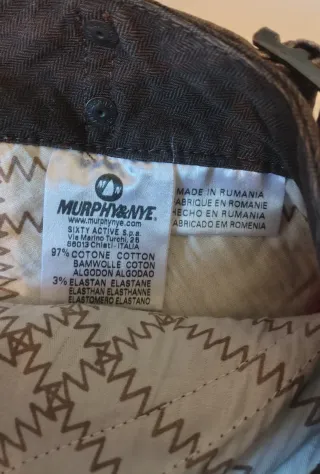 Murphy & Nye Cargo Utility Pants Neri