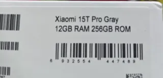 Xiaomi 15T Pro Gris Precintado