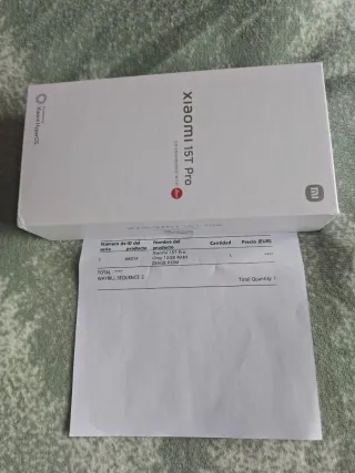 Xiaomi 15T Pro Gris Precintado