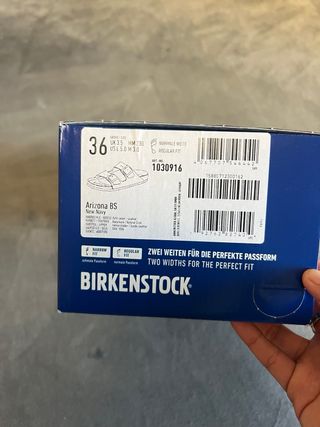 Birkenstock arizona Azul Marino Talla 36