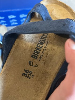 Birkenstock arizona Azul Marino Talla 36