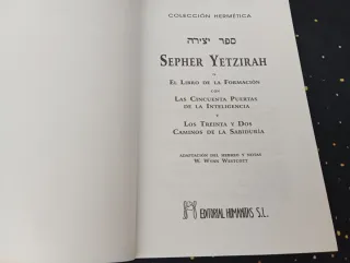 Conjunto de 2 libros, colección Hermética