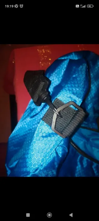 Borsa sportiva blu Inter