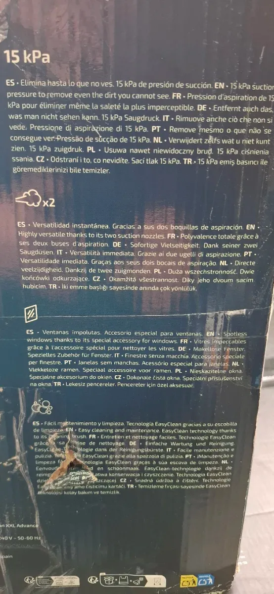 Aspiradora de tapicerias cecotec Conga 6000 carpe