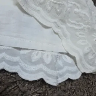 Vestido blanco Mango bordado