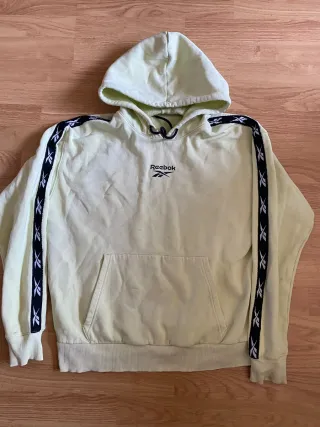 Sudadera Reebok verde con logo