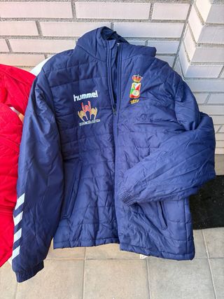 Chaqueta Hummel RSD Alcalá Talla M/L Roja