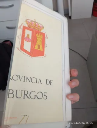 Mapa Provincia de Burgos + Guías para rutas