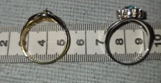 Anillos bisutería