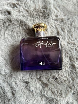 Perfume Gift of Love Dourado/Roxo