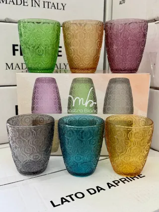 Set 12 Bicchieri Vetro 300ml