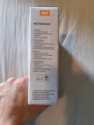 Disco Duro Externo WD Elements 4TB