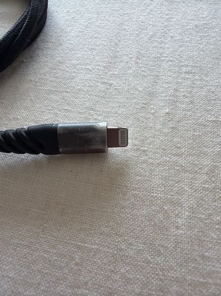 Cable iPhone Negro