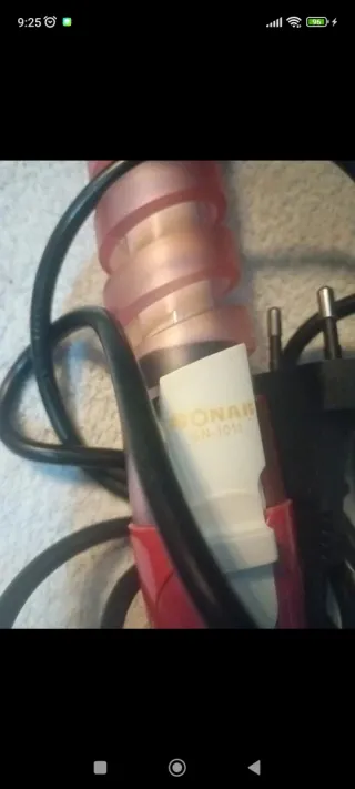 Arricciacapelli a spirale rosa