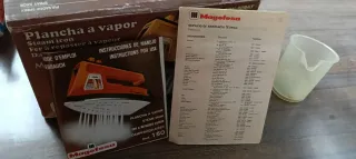 Plancha de vapor Magefesa vintage