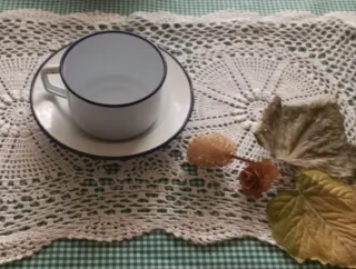 Set Vintage Porcelana Esmaltada