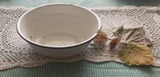 Set Vintage Porcelana Esmaltada