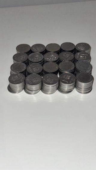 Monedas Peseta 1985 200 monedas sin circular