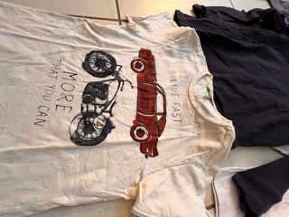 Set 5 magliette manica lunga bambino