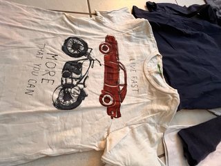 Set 5 magliette manica lunga bambino