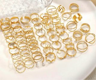 Set Anelli Dorati varie misure