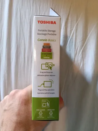 Disco Duro Externo Toshiba Canvio Basics 1TB