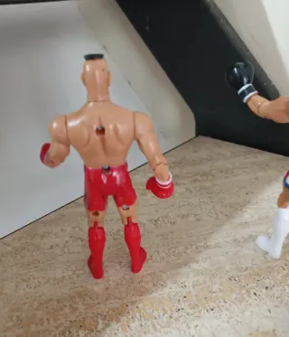 Lotto Action Figures vintage Rocky, Drago, Lang