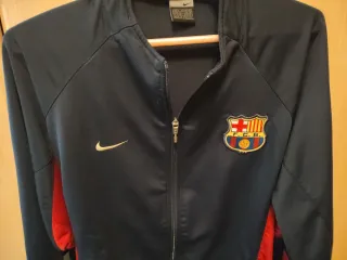 Chaqueta Chándal Nike FC Barcelona Azul/Roja