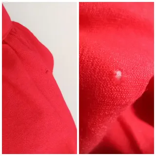 Camicia vintage '70s in lana maniche a palloncino