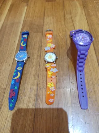 Lotes de relojes infantiles