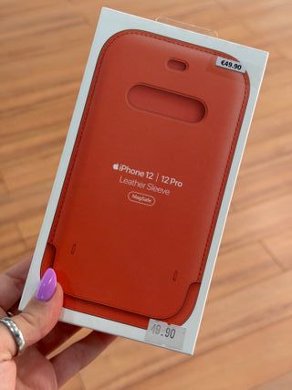 Capa Apple iPhone 12/12 Pro Couro MagSafe