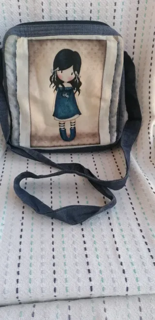 Bolso Santoro Gorjuss Muñeca Love Azul