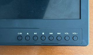 Reproductor DVD y USB para coches, negro