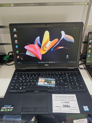 Portátil DELL Latitude 5570 i5 16GB RAM 256GB SSD