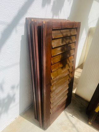 Mallorquinas de madera en buen estado